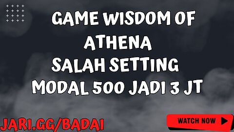 ✨ Temukan Strategi Terbaik untuk Menangkan Jackpot & Maxwin di Wisdom Of Athena™!