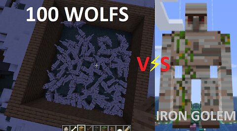 Wolfs in Minecraft are OP!