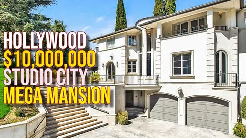 Inside $10,000,000 Hollywood Mega Mansion!