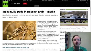 India mulls trade in Russian grain