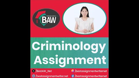 Criminology Assignment Help | bestassignmentwriter.net