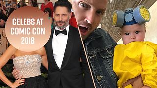 Did you spot these celebs at Comic Con 2018?