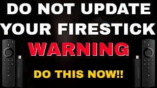 WARNING - DO NOT UPDATE YOUR FIRESTICK - FIRESTICK JAILBREAK DEVELOPER OPTIONS MISSING