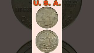 U. S. A. ¼ dollar 2011.#shorts #coinnotesz