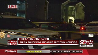 Tulsa police investigate fatal stabbing in midtown