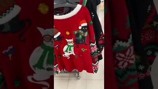 The Cat Christmas Sweater At Marshalls