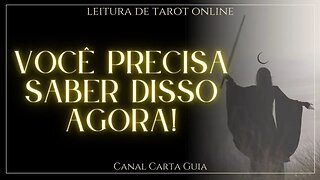 💌 VOCÊ PRECISA SABER DISSO AGORA! UMA MENSAGEM DO TAROT PARA VOCÊ 🌟