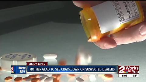 Mother glad drug dealers charged in OD deaths