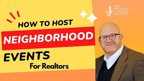 How to Host Neighborhood Events and Farm With Direct Mail for Real Estate Agents With Jeremy Snider