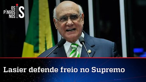 Lasier Martins cutuca Pacheco e defende PEC que barra ímpeto autoritário do STF