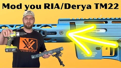Derya (Rock Island Armory) TM 22 - Norma Tac 22 ammo test 50 yards