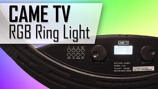 CAME TV RGB Ring Light - Boltzen Cassiopeia C-50