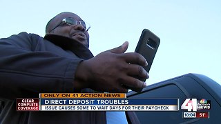 Some AMEX customers not getting direct deposits