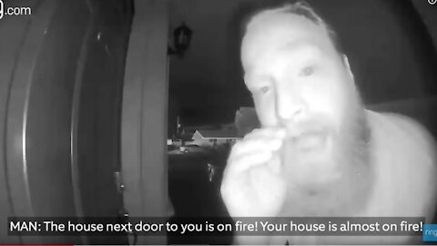 Neighbour warns family about fire using Ring Doorbell