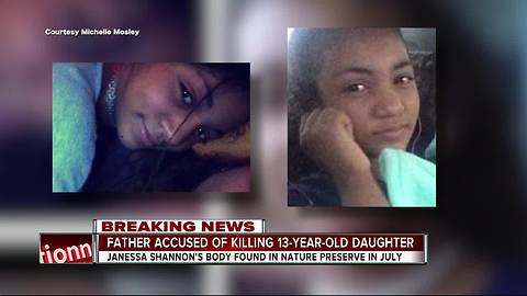 Father arrested for murder of 13-year-old Riverview girl