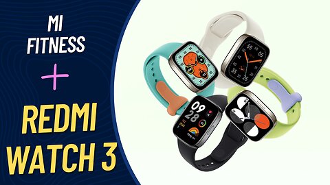 Redmi Watch 3 zegarek jak połączyć z aplikacją Xiaomi | Mi Fitness | Poradnik | Smartwatch