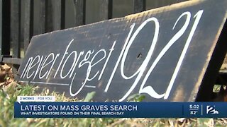 Latest on mass graves search