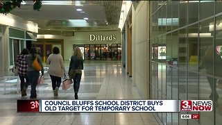 Council Bluffs School District buys closed Target for temporary middle school