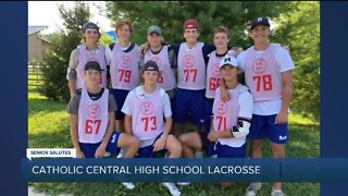 WXYZ Senior Salutes: Catholic Central High School lacrosse