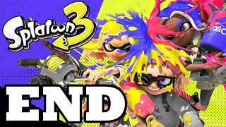 Splatoon 3 World Premiere Splatfest Europe Ending - Tricolor Turfwar [NSW][Commentary By X99]