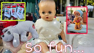 Vintage Street Fair| Did I Buy a Doll? I Went Where To Play... nlovewithreborns2011