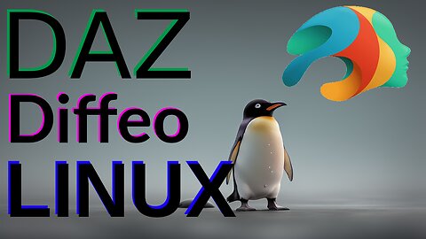 DAZ Studio & Diffeomorphic running in Linux