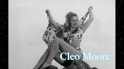 B-cyclepedia Cleo Moore Pinup Bombshell