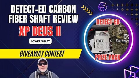 Detect-ED Deus 2 Low Carbon Fiber Shaft Review and Giveaway Contest!