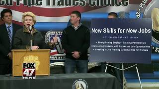 Senator Stabenow talks new skilled trade jobs agenda