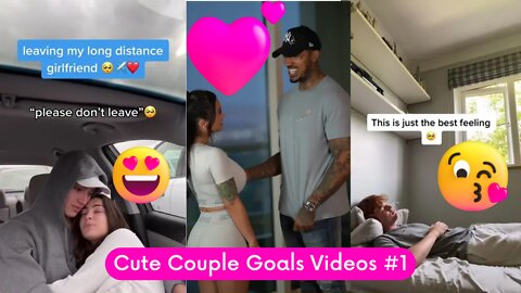 Cute Couple Goals Videos #1 | Cute Couple Movements Tiktok | Couple Tiktok 2022