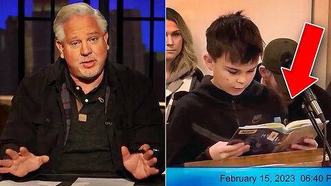 Glenn Beck Reacts to 11-Year-Old Boy Reading DISGUSTING Book Found in Library