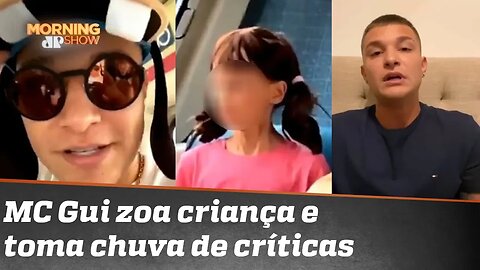 MC Gui zoa criança e toma chuva de críticas: “Você é ridículo”, dispara Jojo Todynho