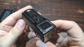 Nitecore T4K (The World's Smallest 4,000 Lumens) Key Chain Flashlight Review!