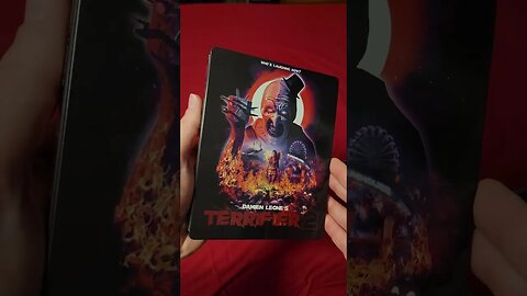 #shorts Up Close of Terrifier 2 Bluray SteelBook Walmart Exclusive