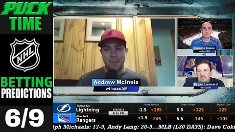 🏒NHL Playoff Picks, Predictions and Odds | Rangers vs Lightning Game 5 | Puck Time for June 9