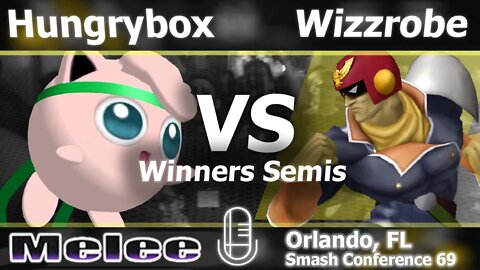 Wizzrobe (C. Falcon) vs. Liquid|Hungrybox (Jigglypuff) - Winners Semis Melee - SC:69