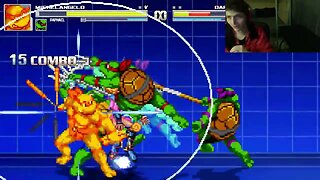 Teenage Mutant Ninja Turtles Characters (Leonardo And Raphael) VS Dark Magician Girl In A Battle