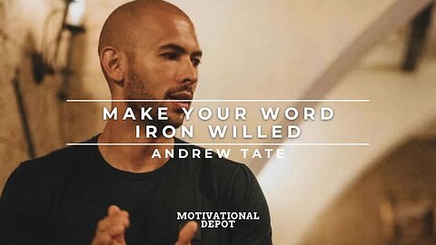 Becoming a Sayer: How to Achieve Unlimited Motivation - ANDREW TATE SPEECH