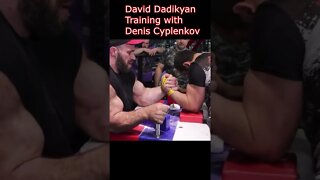 David Dadikyan Training with Denis Cyplenkov