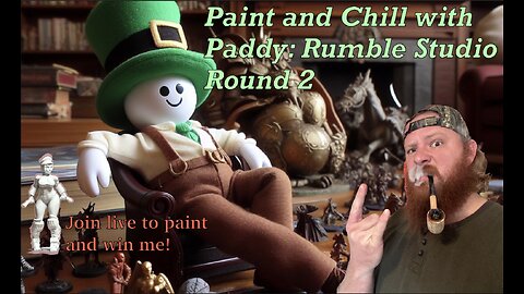 Painting with Paddy: Rumble Studio Maybe?