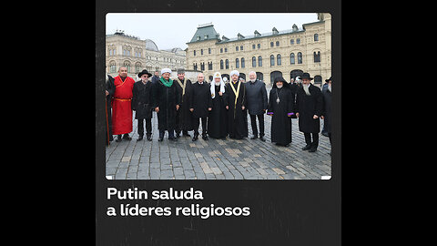 Putin saluda a líderes religiosos en el Día de la Unidad Popular