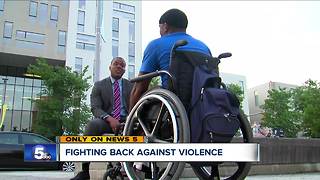 Local man fighting against violence