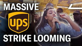 AOC Teams Up With Workers To Take On UPS