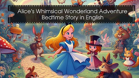 Alice's Whimsical Wonderland Adventure: A Journey Through Curiosity | Animated Bedtime Story