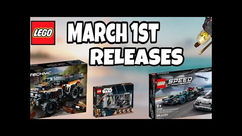 All LEGO March 1st Release Day Sets