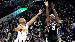 Bucks Beat Suns 104-101 - 14 Game Winning Streak! Brooklyn Preview #phoenixsuns #milwaukeebucks #nba