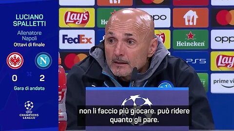 #Spalletti e le provocazioni:"Voi ridete, ma a Napoli si riparte da zero