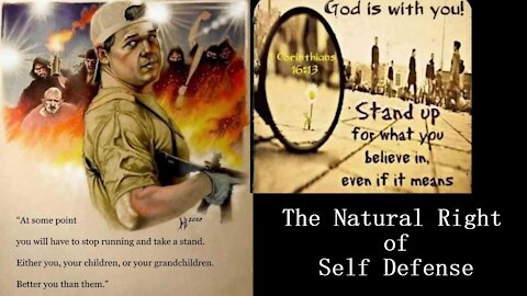 The Natural Right of Self Defense