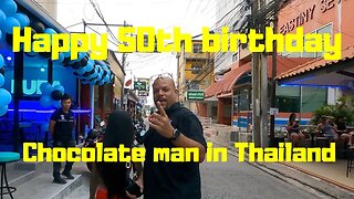 chocolate man in thailand 50th birthday party @ChocolateManInThailand