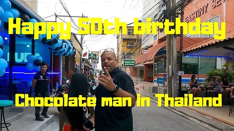 chocolate man in thailand 50th birthday party @ChocolateManInThailand